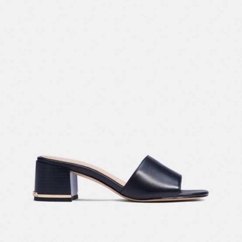 Coach leather sandals
